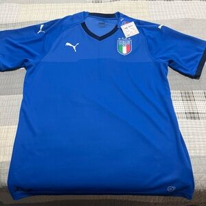Puma Azure Italy Football Shirt